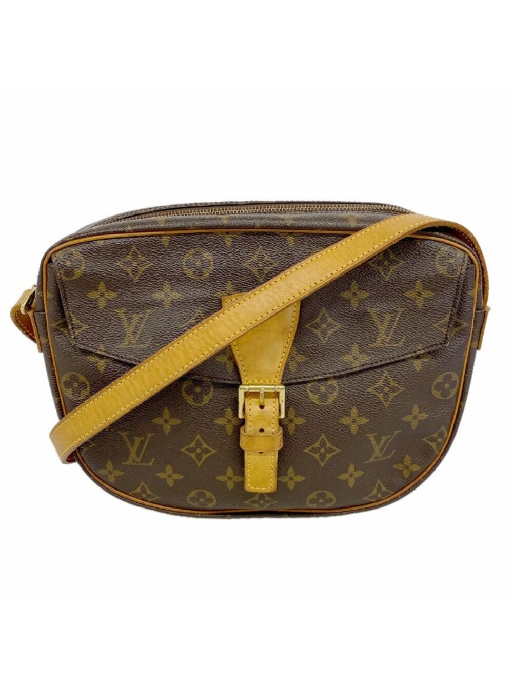Louis Vuitton Shoulder Bag Monogram Jeune Fille GM Brown